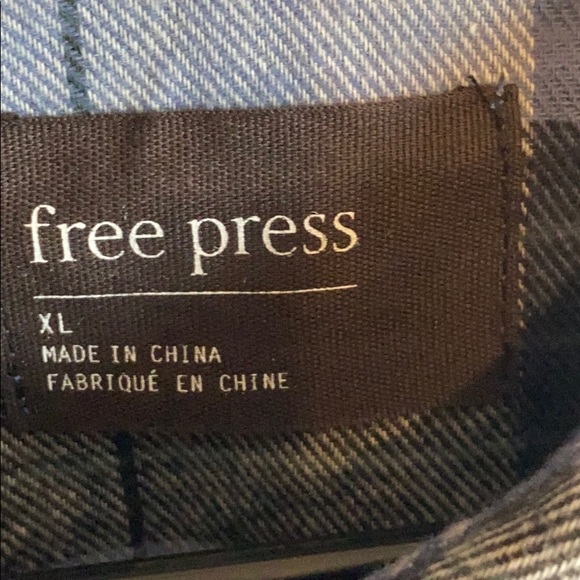 Blue button down - Picture 3 of 3